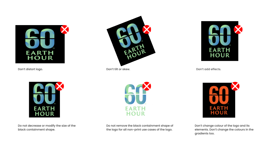 Brand Guidelines for Earthhour.org (3)